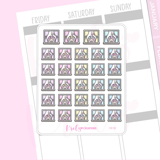 HK182 | Lil looking out window