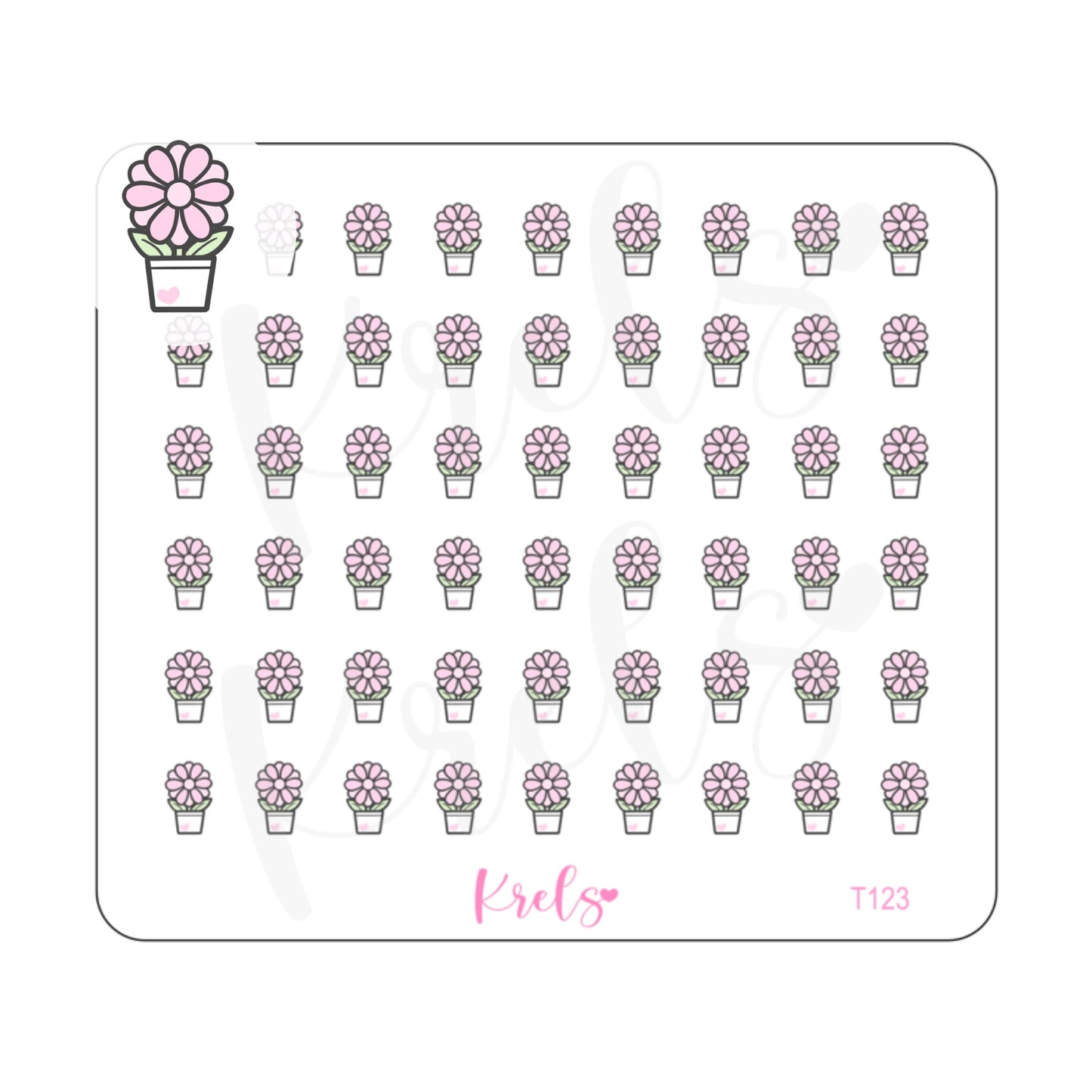 Flower pot | T123