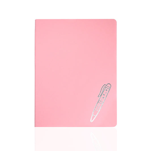 B6 Grid Notebook | PINK