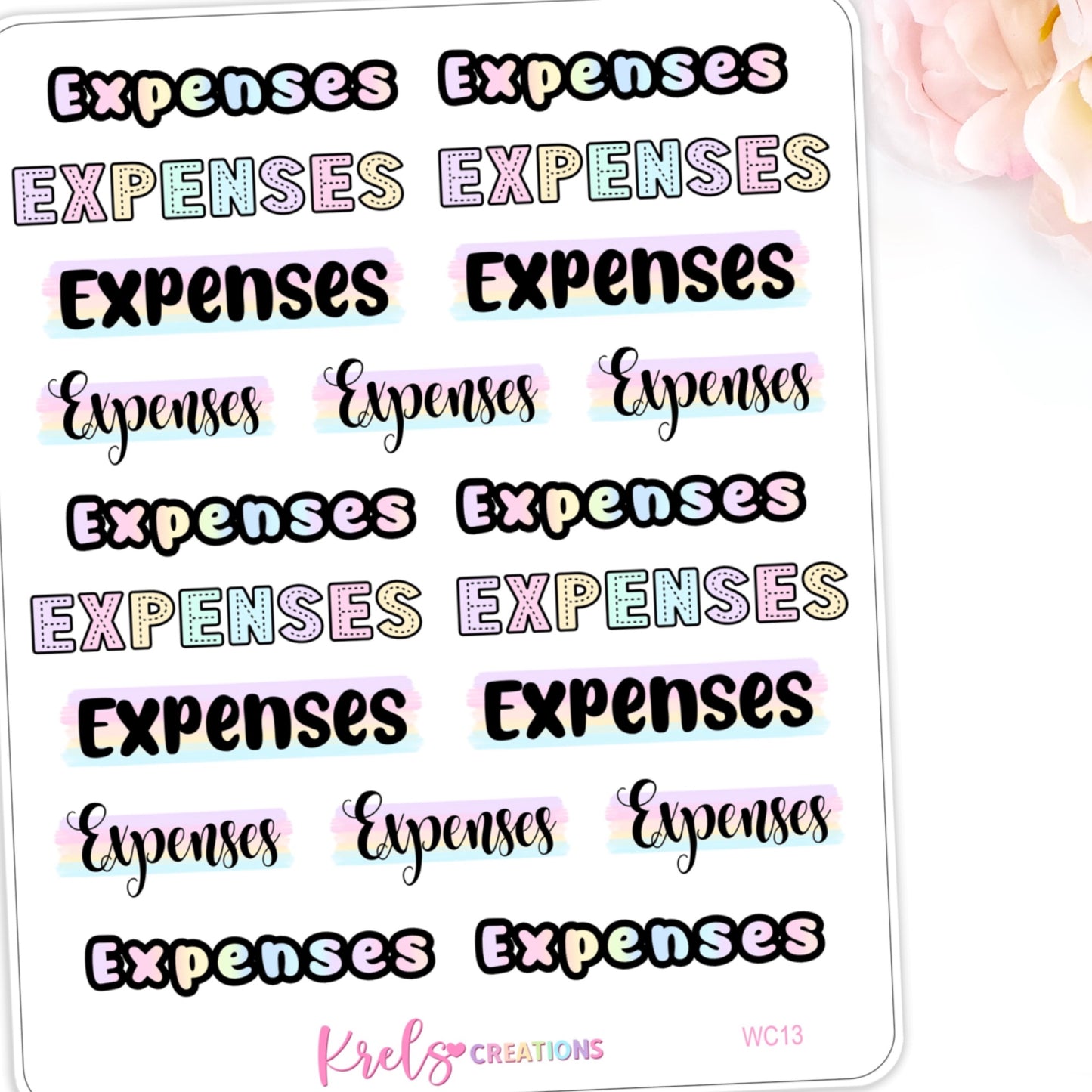 WC13 | Expenses