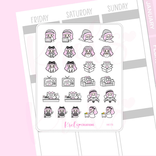 HK178 | Planner friends | Minimalist