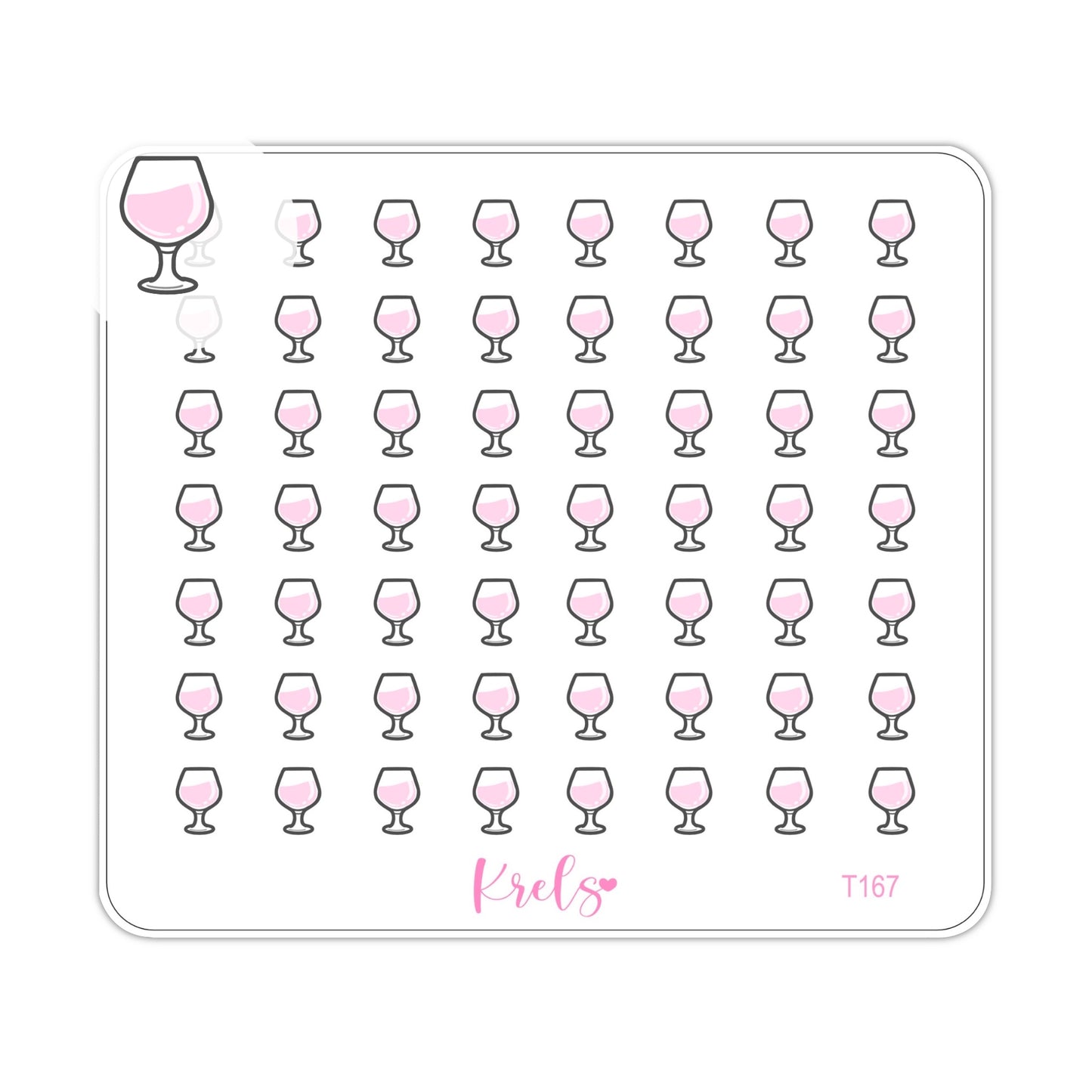 Wine glass | T167