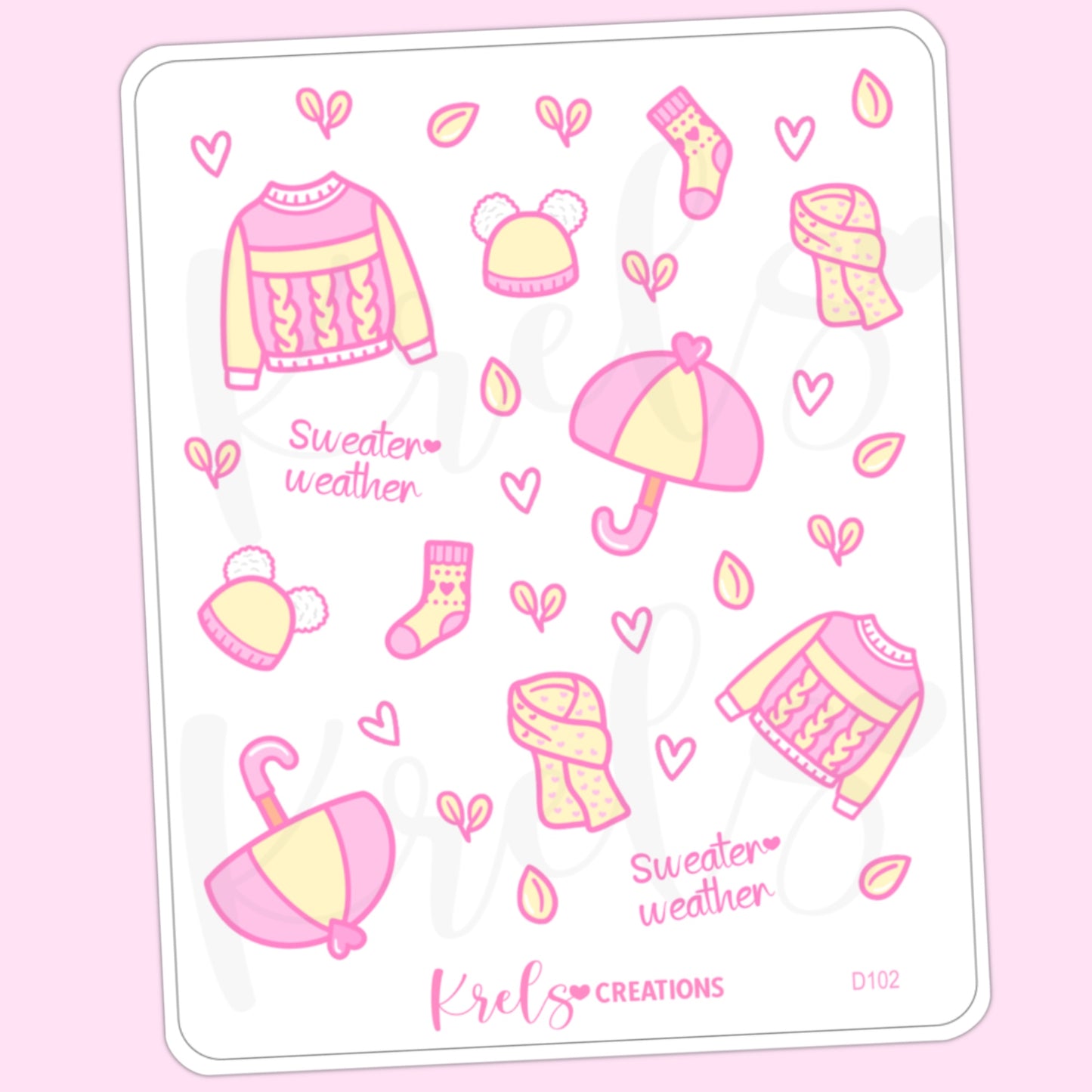 D102 | Sweater weather doodles