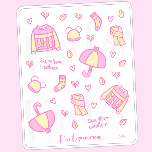 D102 | Sweater weather doodles