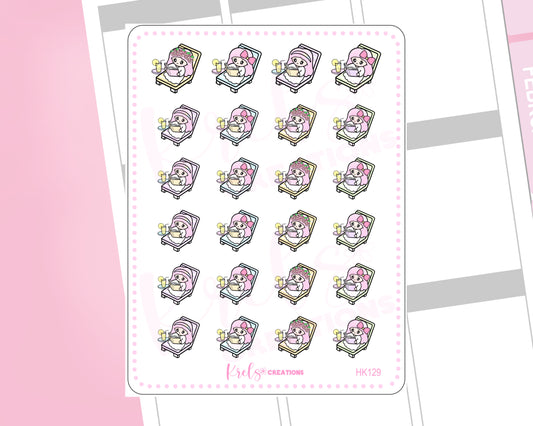 HK129 | Reading book