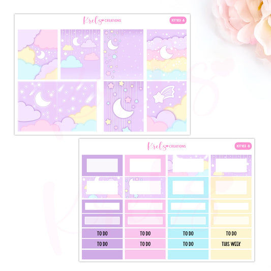 KIT103 | Twinkle twinkle -Pastel | Vertical Kit
