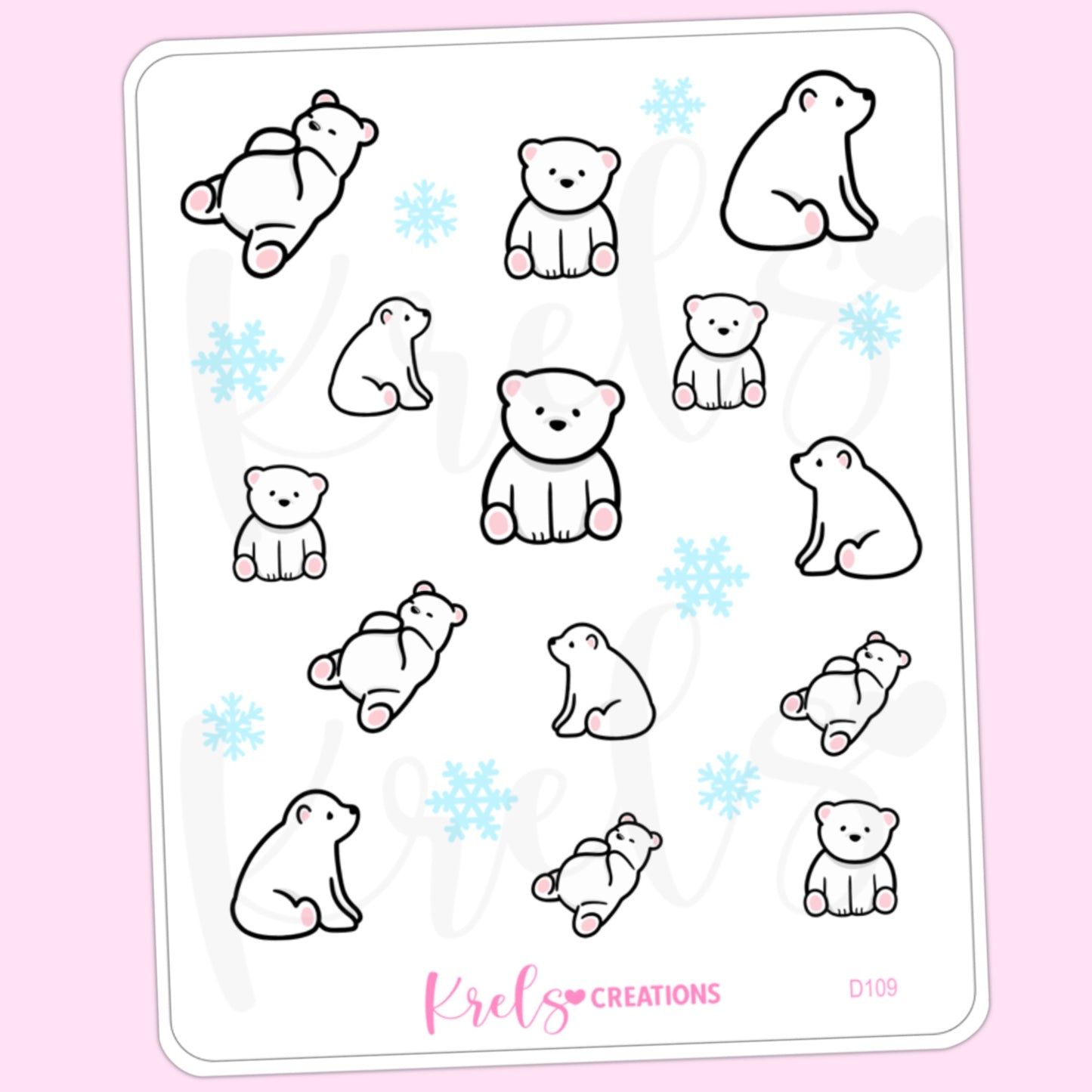 D109 | Cute Polar Bear