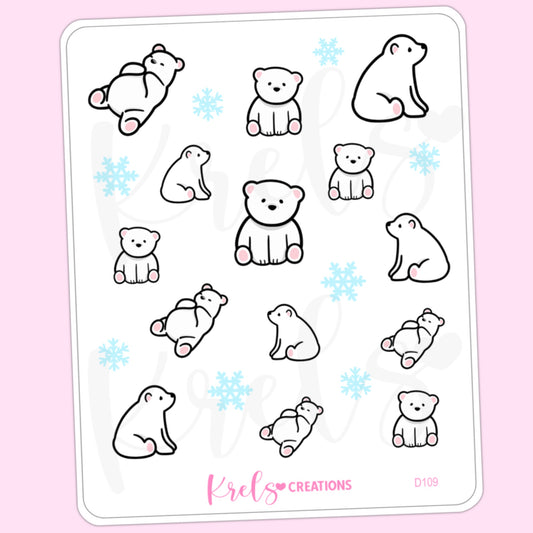 D109 | Cute Polar Bear