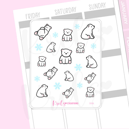 D109 | Cute Polar Bear