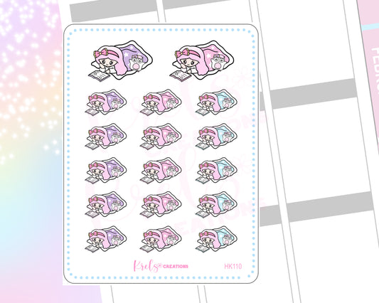 HK110 | HK Reading a book