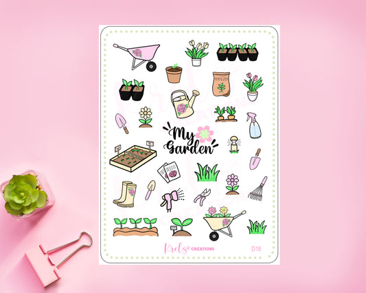 Gardening Doodles | D18