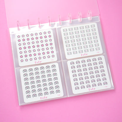 Disc Album | 4 Pockets | Sticker storage