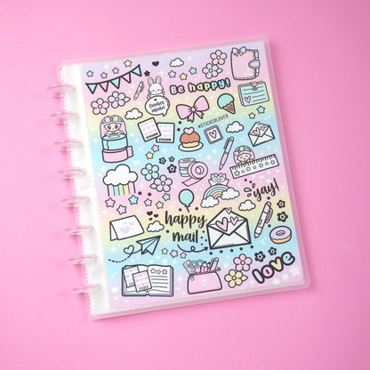 Disc Album | Love Doodles | Sticker storage
