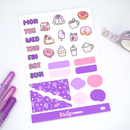 D06 | Sweet desserts | Journaling sticker