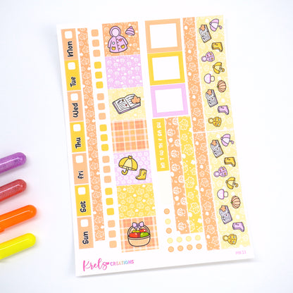HW33 | Fall vibes | Hobonichi Week kit