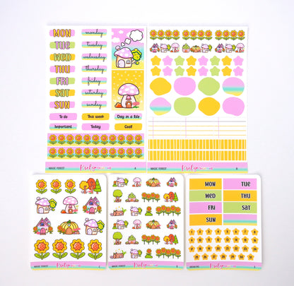 Magic Forest "Fall" | Journaling sticker