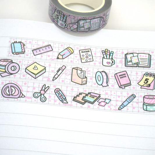 Planner love 2 | Clear | 15mm washi tape | Limited edition