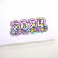 2024 Wildflower | Glitter die-cut sticker