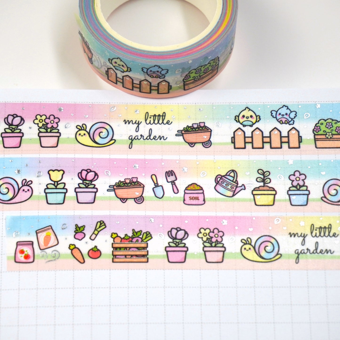 My garden | 15mm washi tape