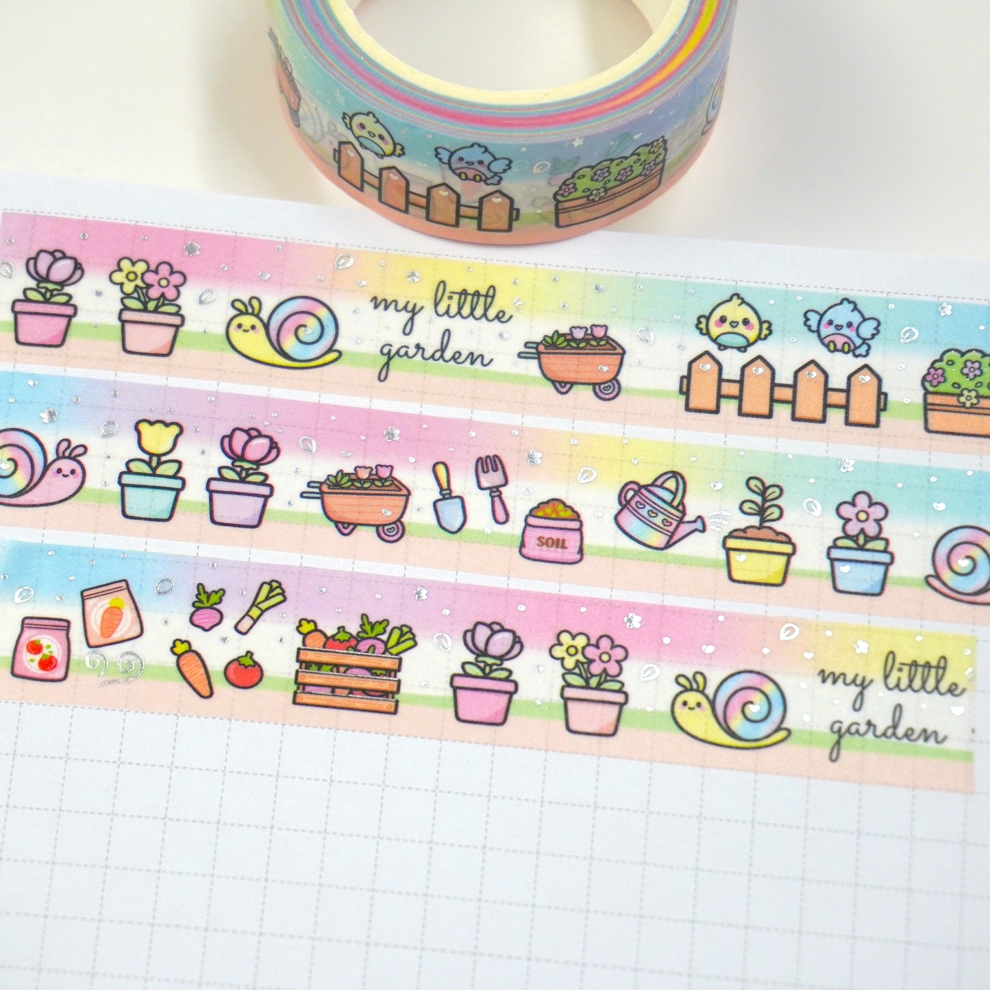 My garden | 15mm washi tape