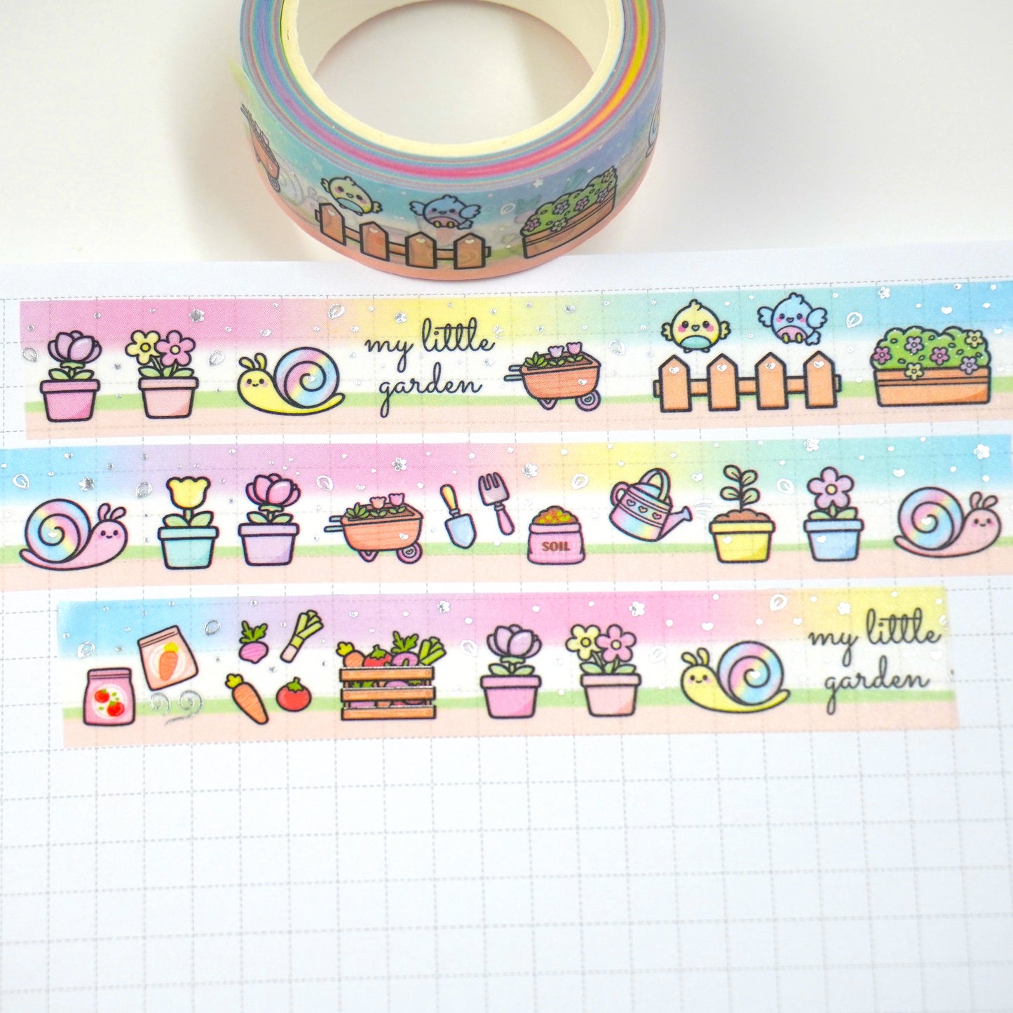 My garden | 15mm washi tape