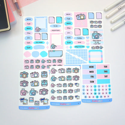 Capture Memories | Journaling sticker
