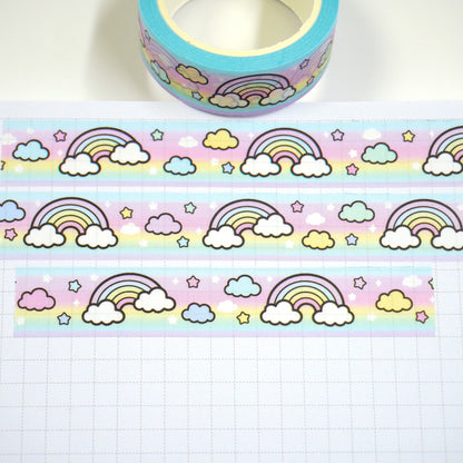 Rainbow -rainbow 2.0 | 15mm washi tape