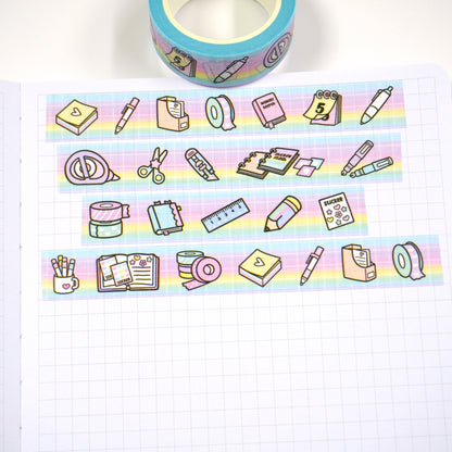 Planner love -Rainbow | 15mm washi tape