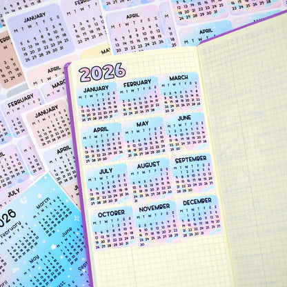 D159 | 2026 Calendar sticker