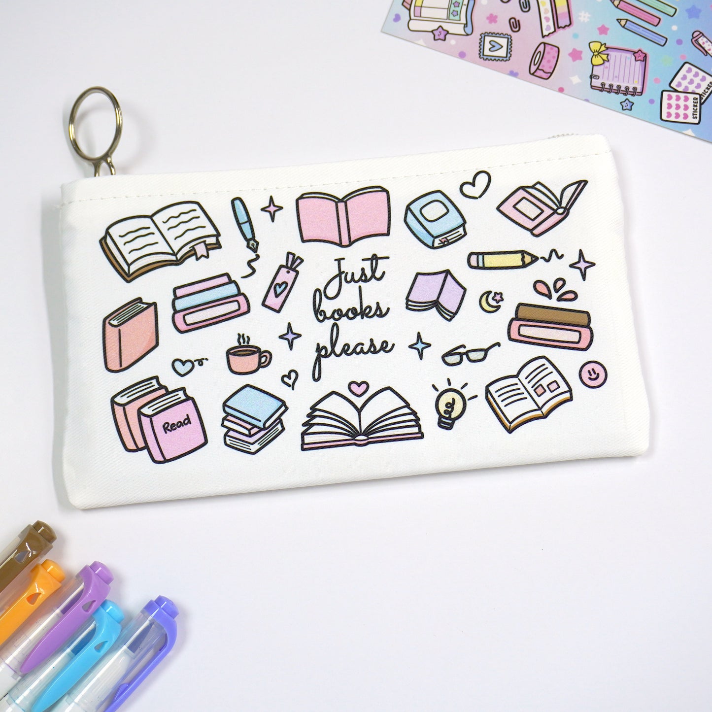 Pouch | Just books please
