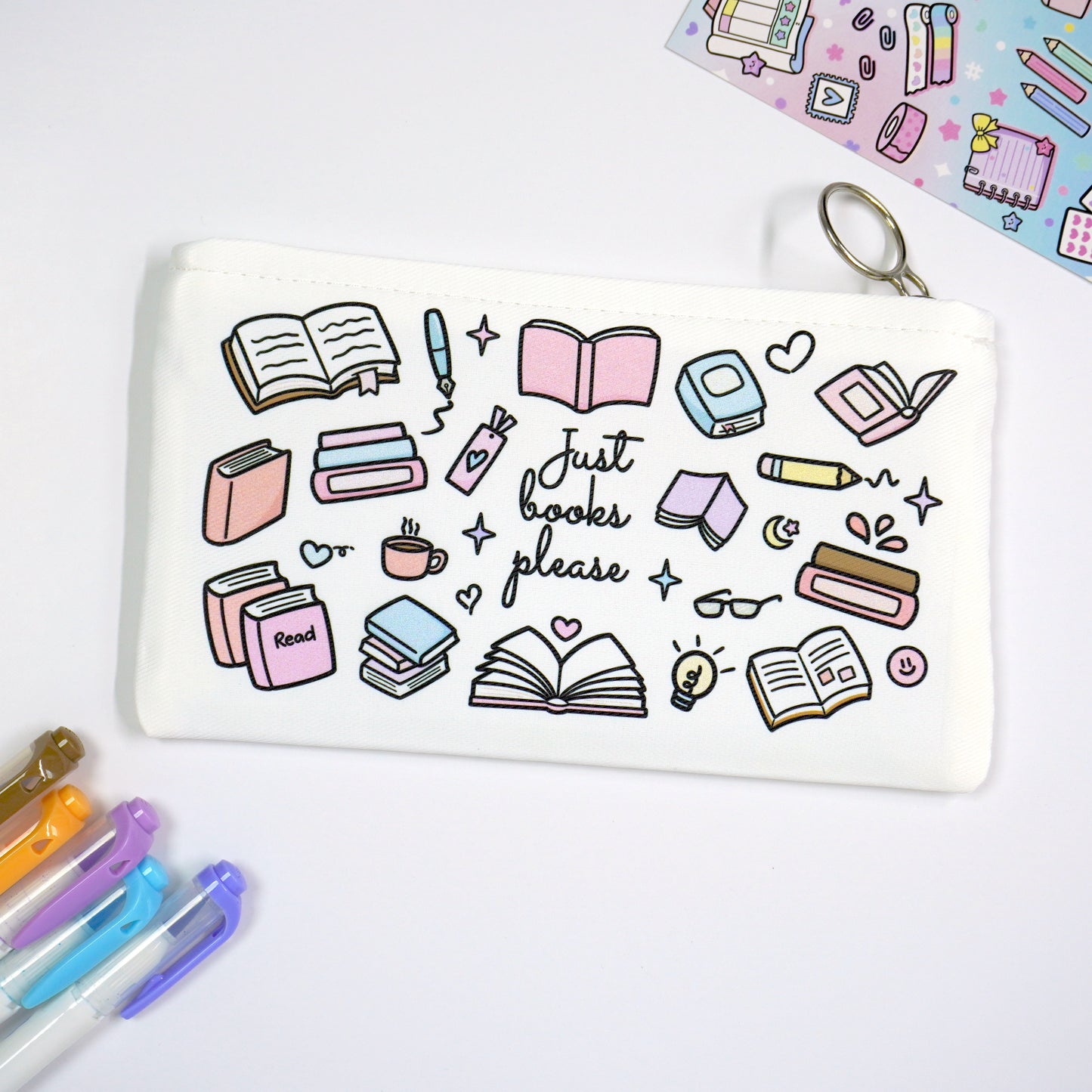 Pouch | Just books please