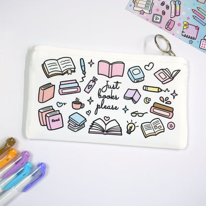 Pouch | Just books please