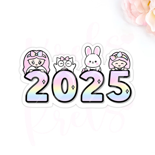 2025 Planner friends | Die-cut sticker