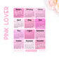 D08 | 2025 Calendar mini sticker (1 inch) | PICK YOUR COLOR