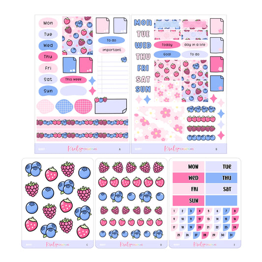 Berry | Journaling sticker