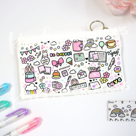 Pouch | Love doodles