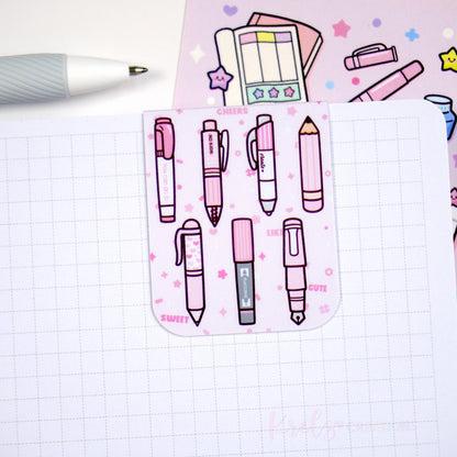 Magnetic bookmarks