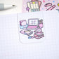 Magnetic bookmarks