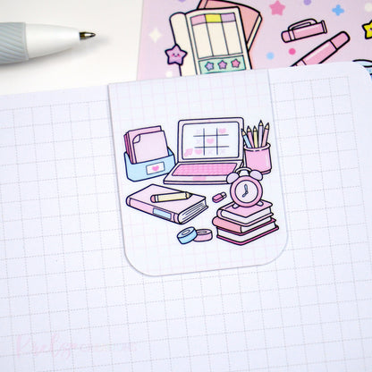 Magnetic bookmarks