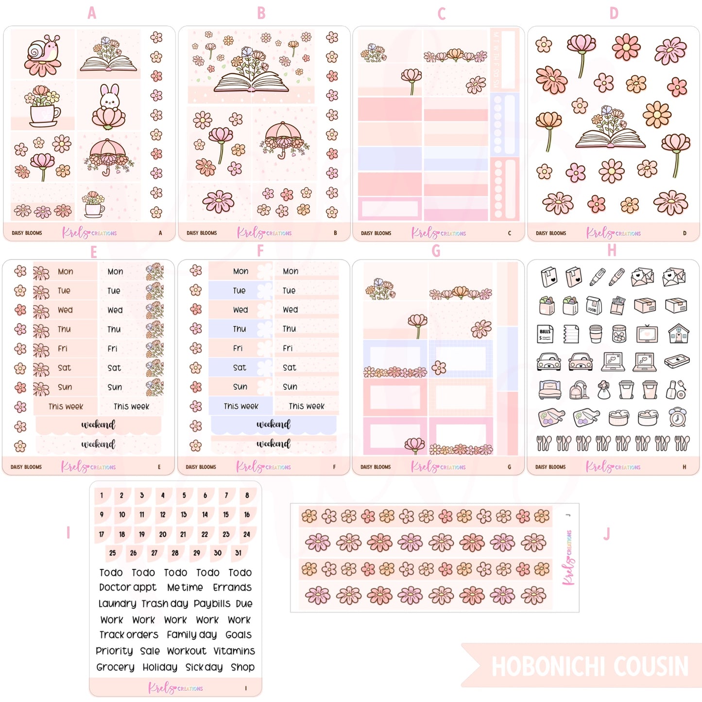 Daisy blooms | Choose a kit