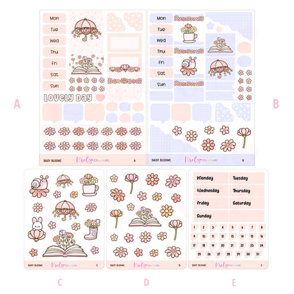Daisy Blooms | Journaling sticker