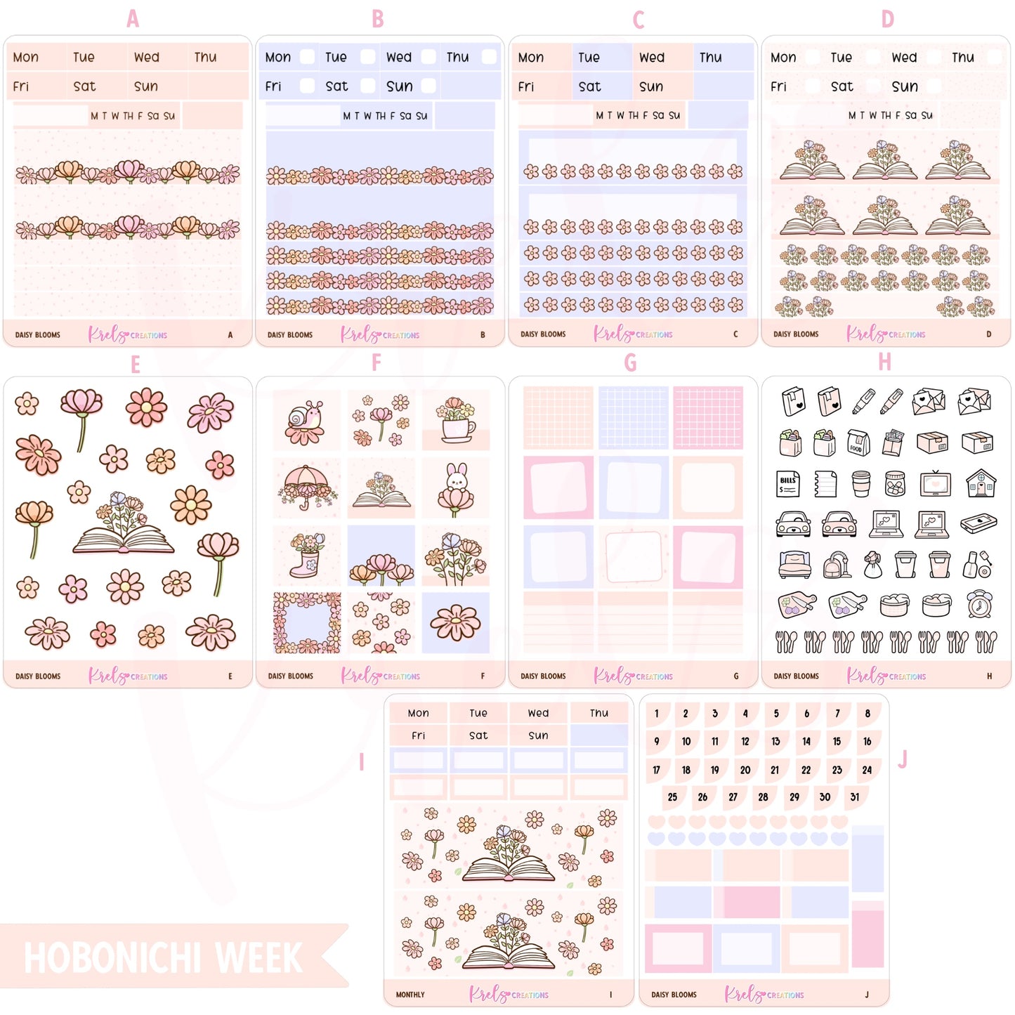 Daisy blooms | Choose a kit