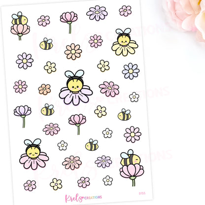 D155 | Bee blossoms