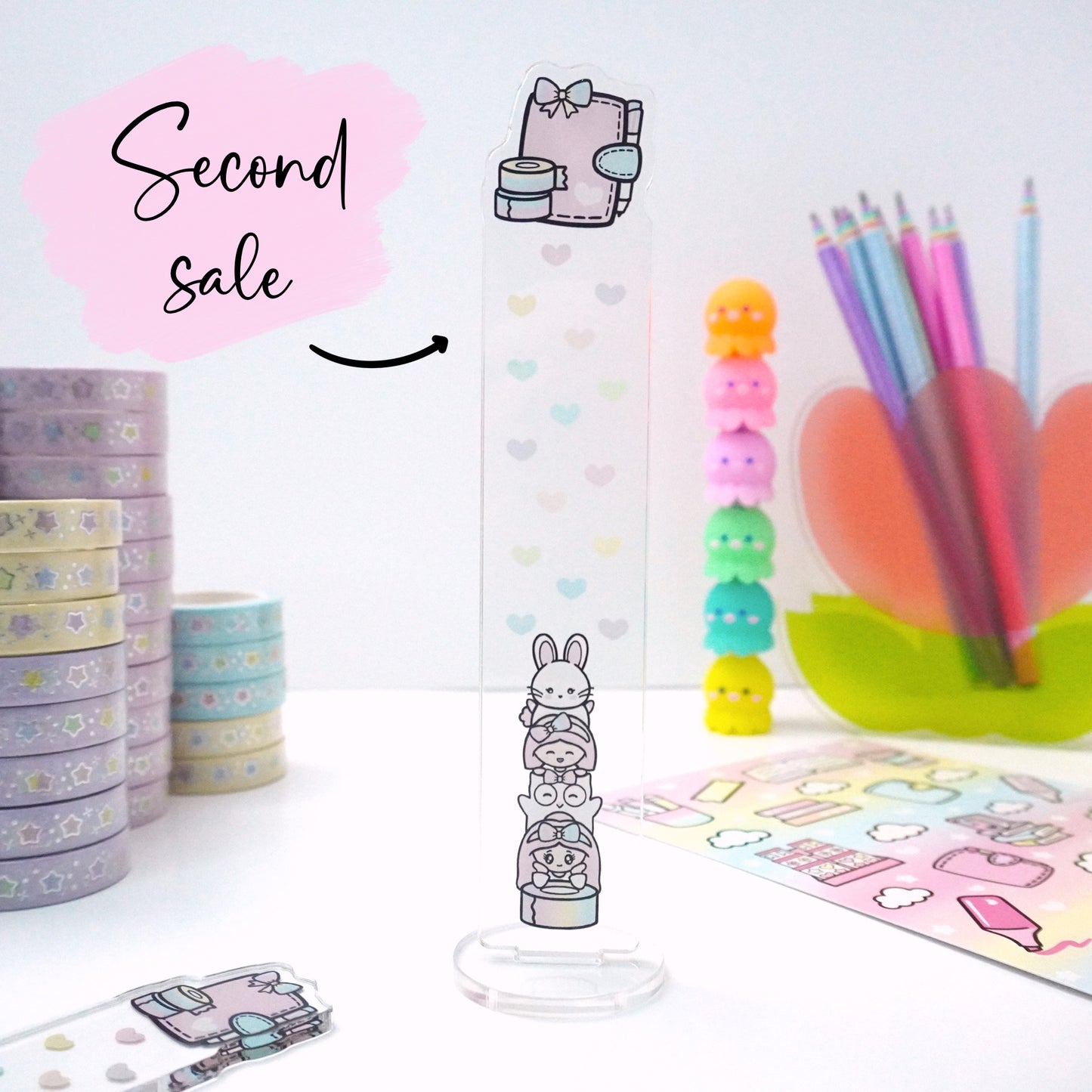 Second sale! | Planner friends | Acrylic Washi Stand