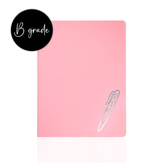 B6 Grid Pink Notebook (B-grade)