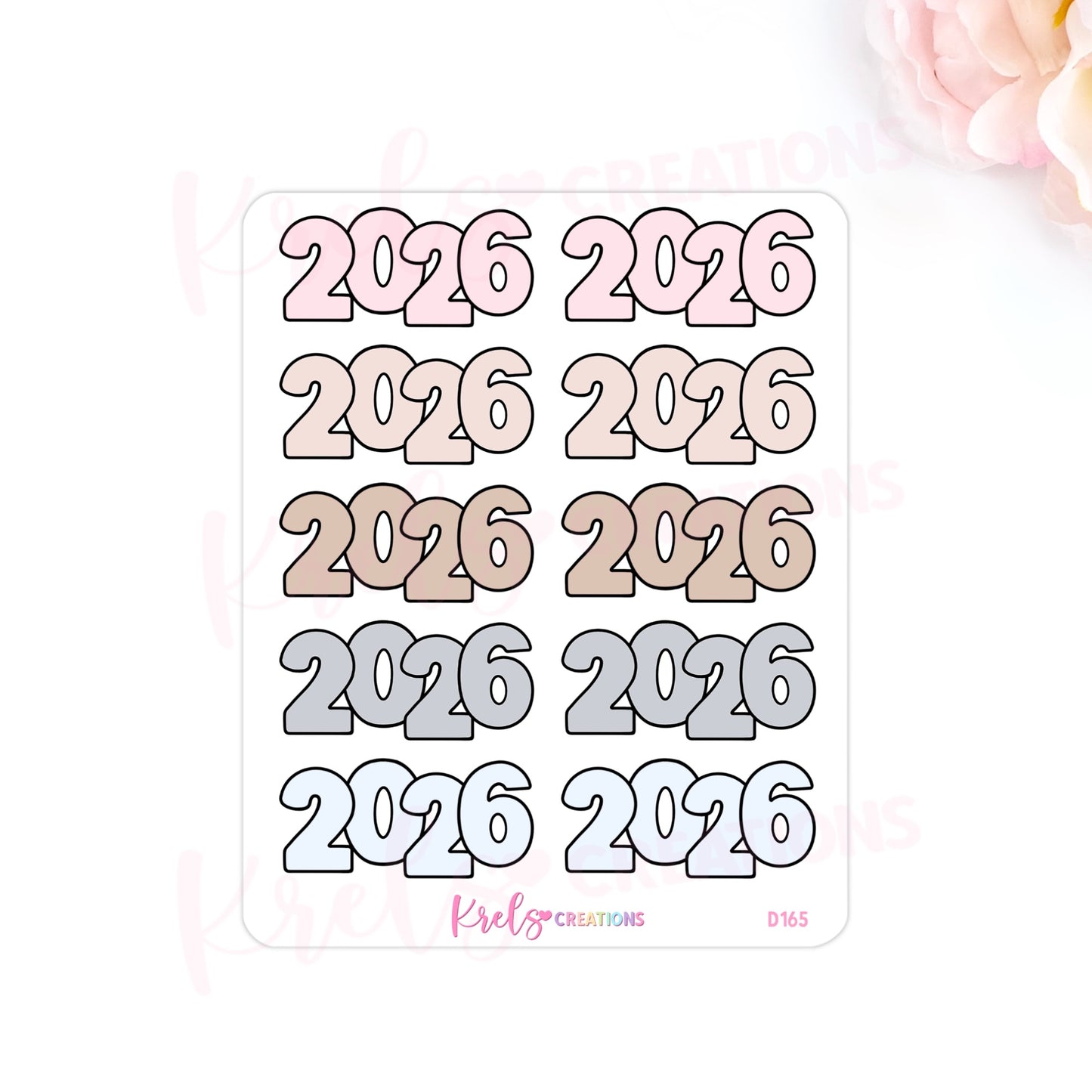 D165 | 2026 Sticker