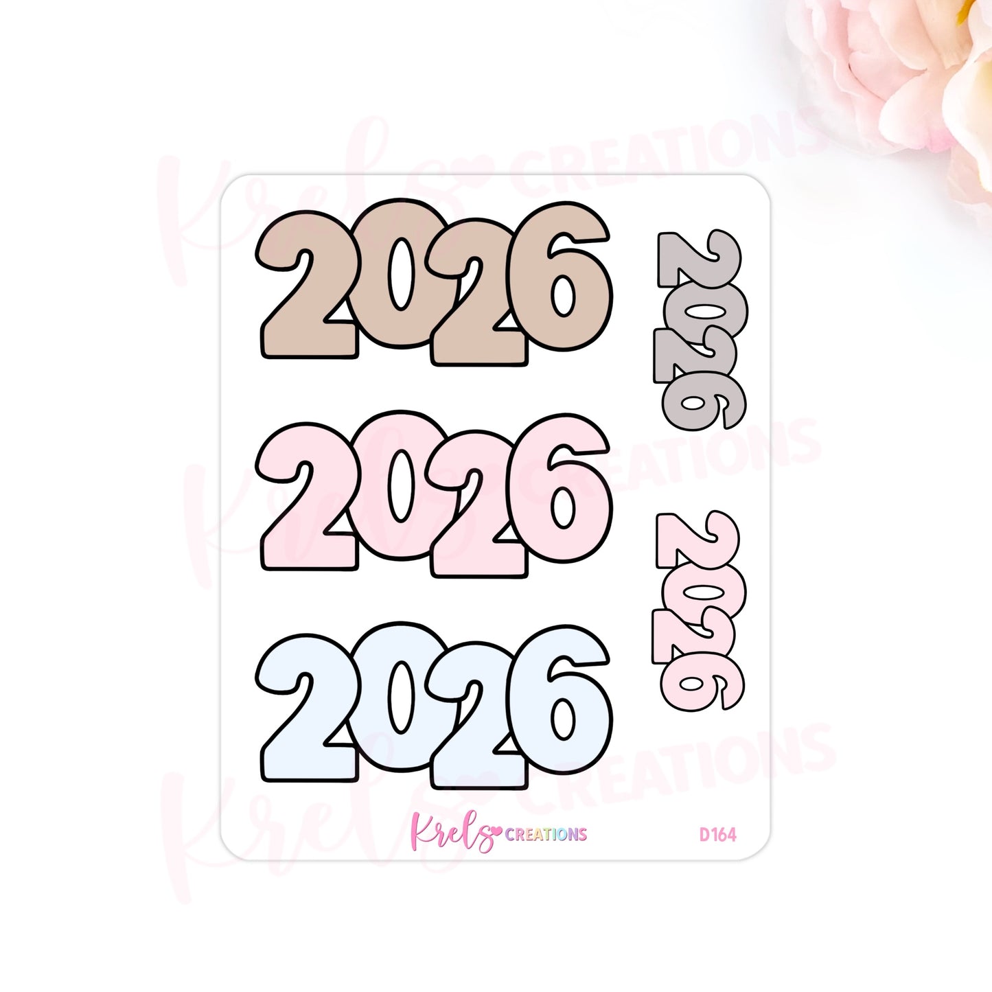 D164 | 2026 Sticker