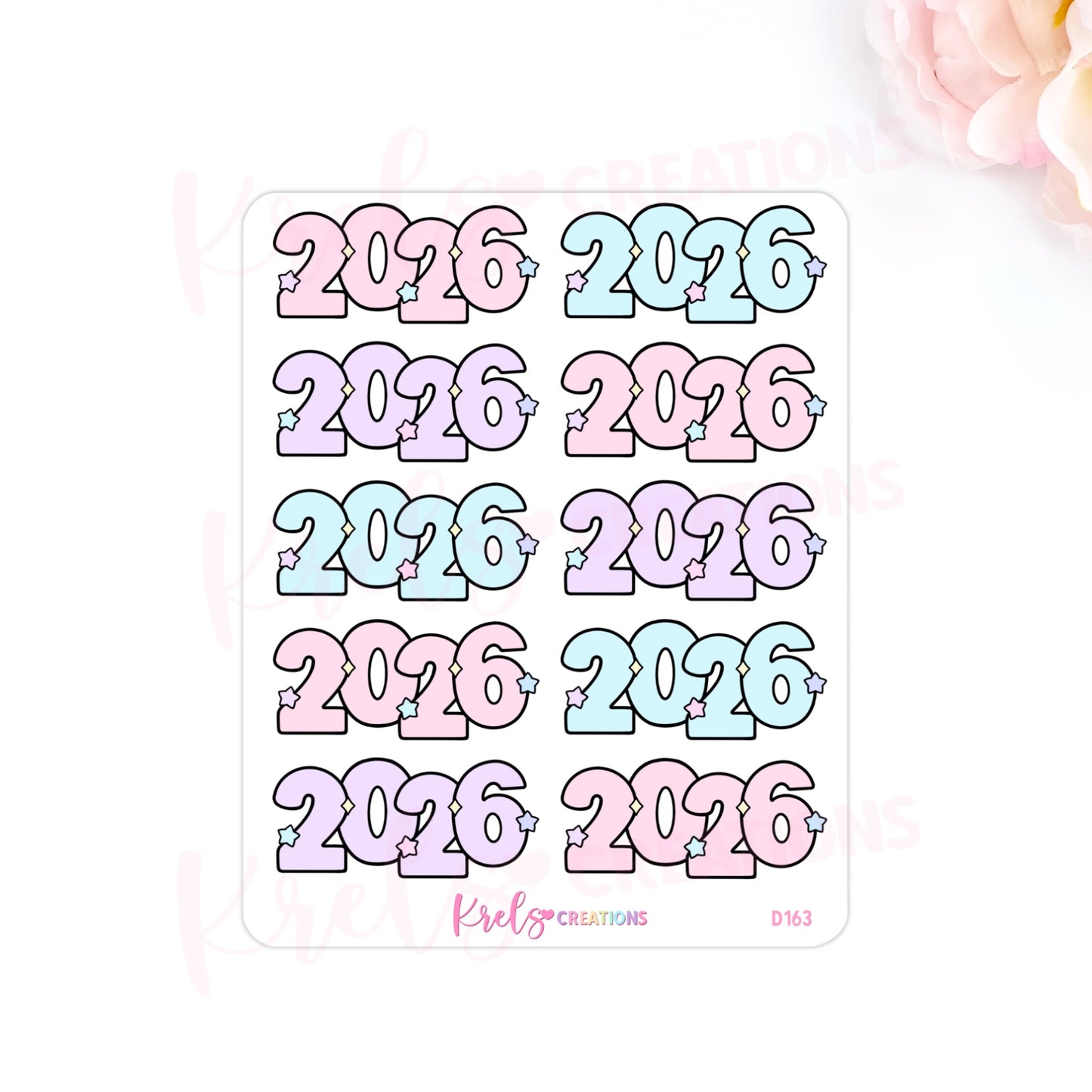 D163 | 2026 Sticker