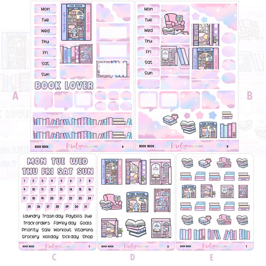 Book Nook | Journaling sticker