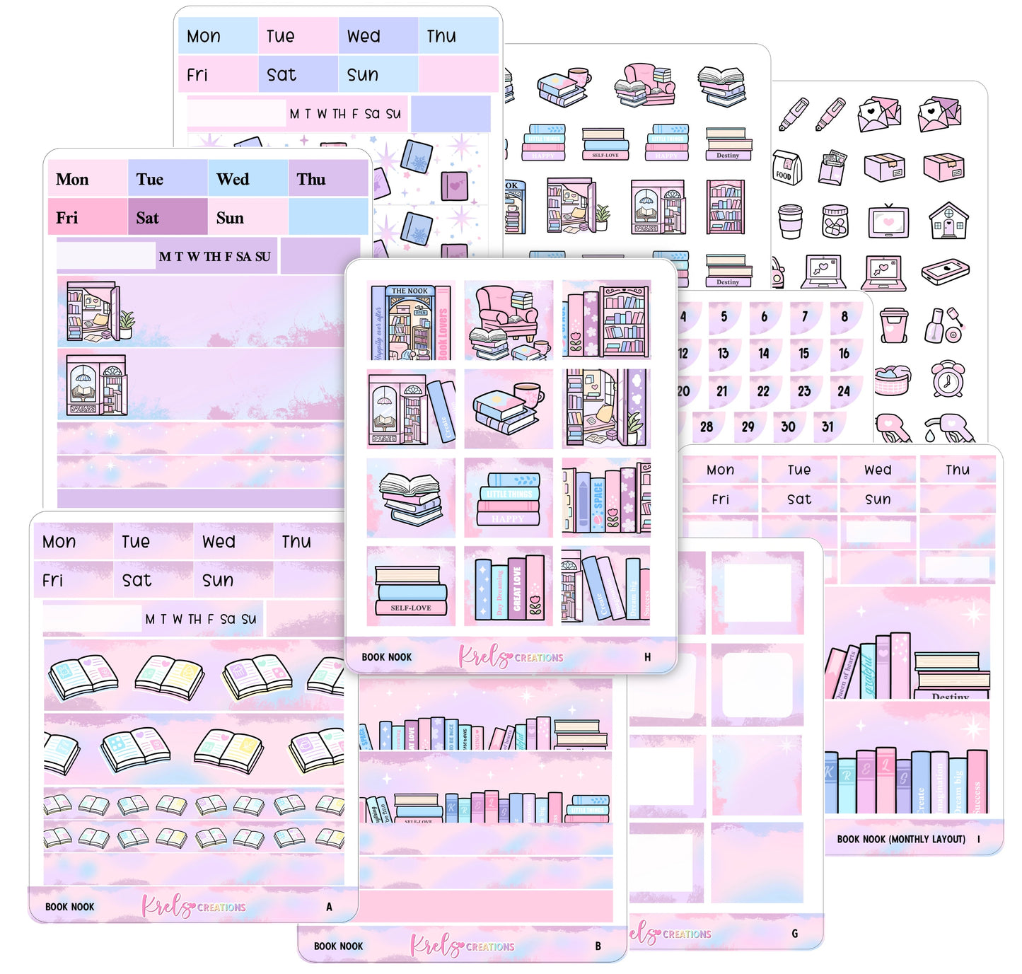 Book Nook | Hobonichi week